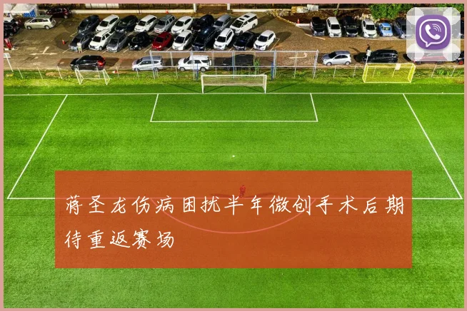 蒋圣龙伤病困扰半年微创手术后期待重返赛场